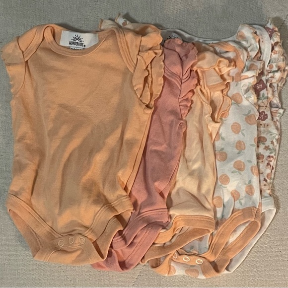 wonder nation Other - Wonder Nation Peach and Pink Bodysuit Collection